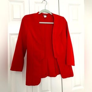 NWOT Wearever red blazer